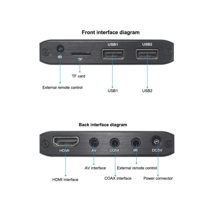 4K HD Player Single AD(US)