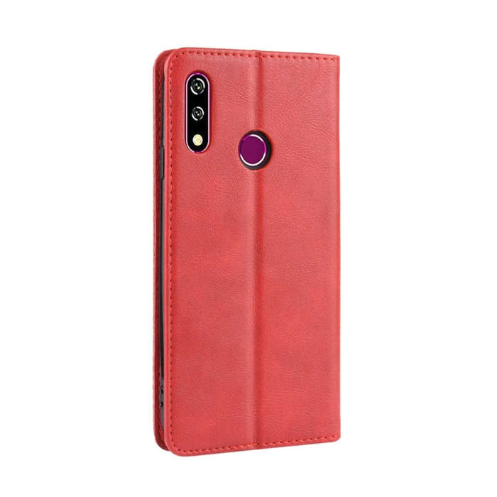 Magnetic Buckle Retro Crazy Horse Texture Horizontal Flip Leather Case for LG W10,with Holder & C...