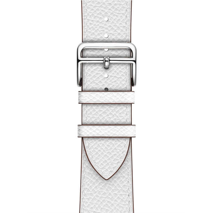 For Apple Watch 3 / 2 / 1 Generation 42mm Universal Leather Cross Band(White)