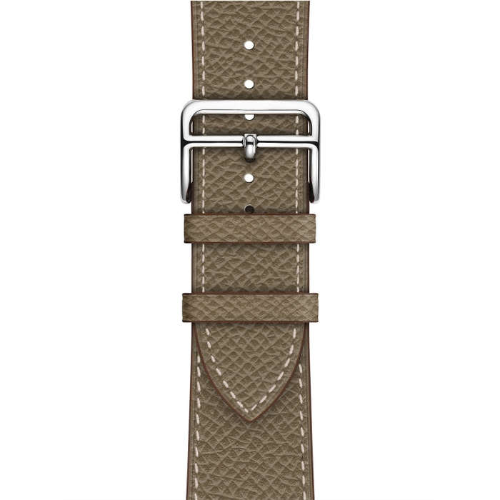 For Apple Watch 3 / 2 / 1 Generation 42mm Universal Leather Cross Band(Gray)