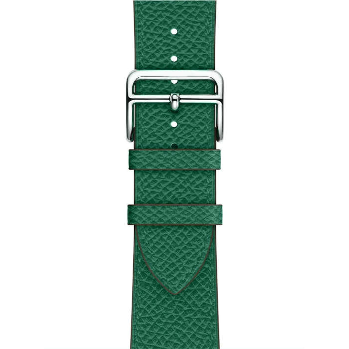 For Apple Watch 3 / 2 / 1 Generation 38mm Universal Leather Cross Band(Green)