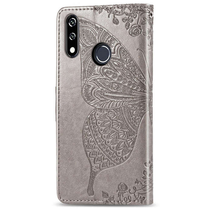 Butterfly Love Flowers Embossing Horizontal Flip Leather Case For LG W10 with Holder & Card Slots...