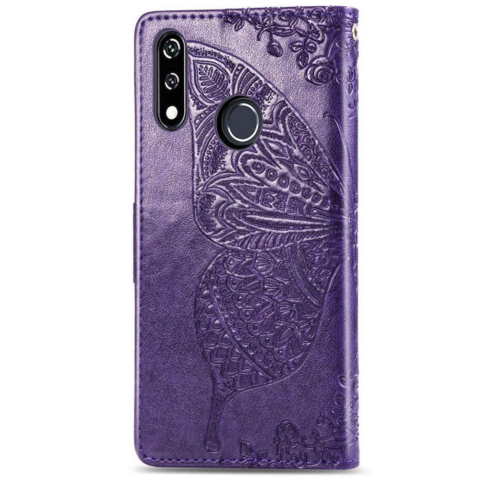 Butterfly Love Flowers Embossing Horizontal Flip Leather Case For LG W10 with Holder & Card Slots...