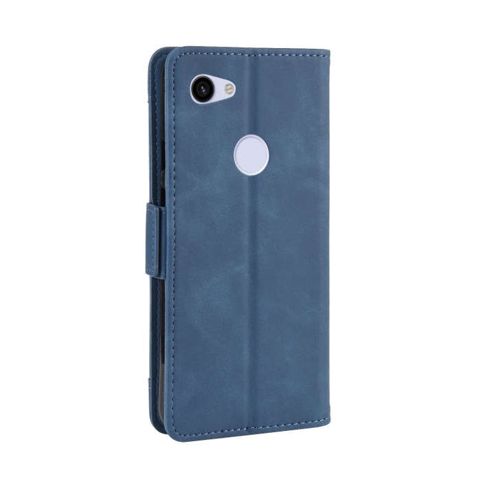 Wallet Style Skin Feel Calf Pattern Leather Case For Google Pixel 3a XL,with Separate Card Slot(B...
