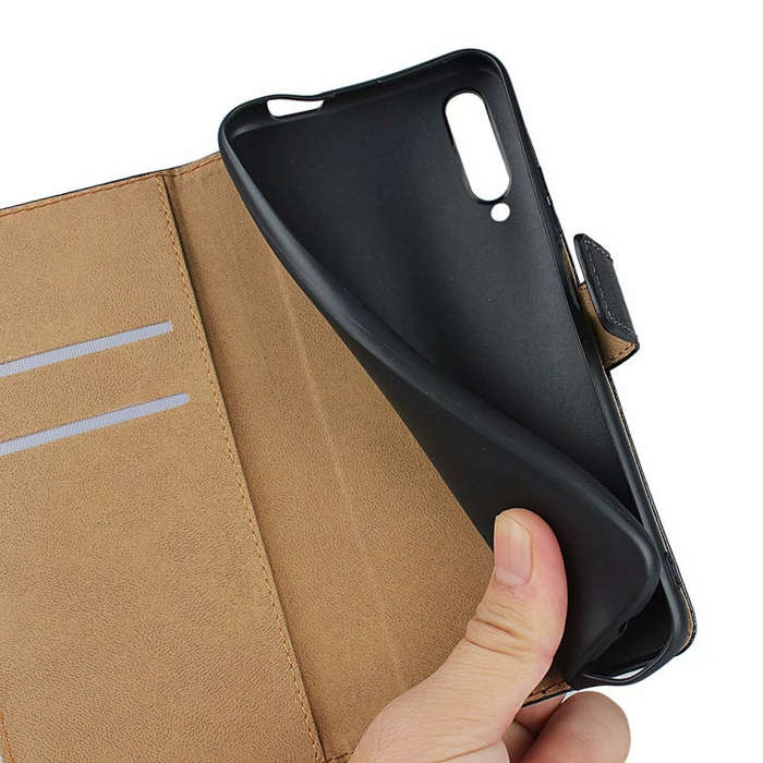 Horizontal Flip Leather Case for Huawei Honor 9X Pro with Magnetic Clasp and Bracket and Card Slo...