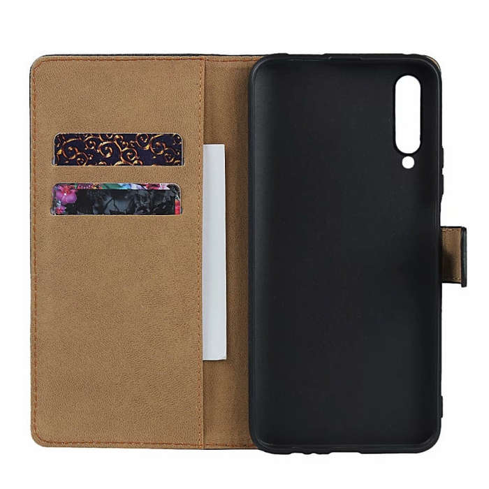 Horizontal Flip Leather Case for Huawei Honor 9X Pro with Magnetic Clasp and Bracket and Card Slo...