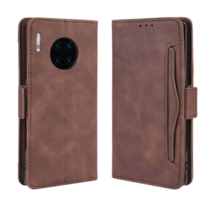 Wallet Style Skin Feel Calf Pattern Leather Case For Huawei Mate 30 Pro,with Separate Card Slot(B...