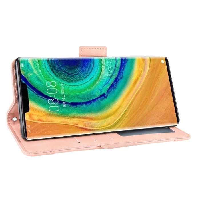 Wallet Style Skin Feel Calf Pattern Leather Case For Huawei Mate 30 Pro,with Separate Card Slot(P...