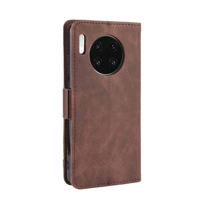Wallet Style Skin Feel Calf Pattern Leather Case For Huawei Mate 30 ,with Separate Card Slot(Brown)