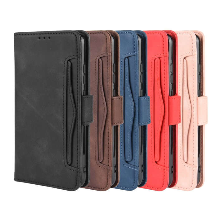 Wallet Style Skin Feel Calf Pattern Leather Case For Huawei Mate 30 ,with Separate Card Slot(Pink)
