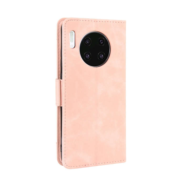 Wallet Style Skin Feel Calf Pattern Leather Case For Huawei Mate 30 ,with Separate Card Slot(Pink)