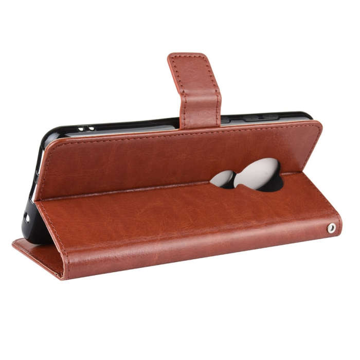 For Nokia 7.2 / Nokia 6.2 Retro Crazy Horse Texture Horizontal Flip Leather Case , with Holder & ...