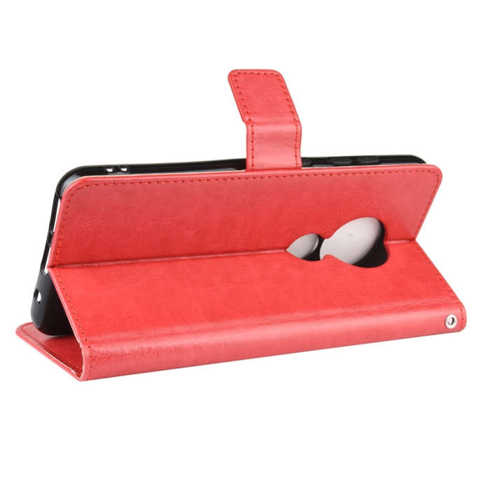 For Nokia 7.2 / Nokia 6.2 Retro Crazy Horse Texture Horizontal Flip Leather Case , with Holder & ...