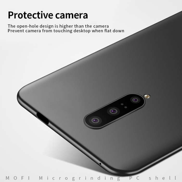 For Oneplus7 Pro MOFI Frosted PC Ultra-thin Hard Case(Blue)