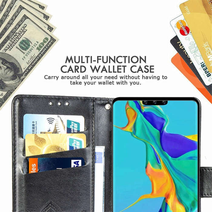 For Huawei Mate 30 Pro Butterfly Love Flower Embossed Horizontal Flip Leather Case with Bracket /...