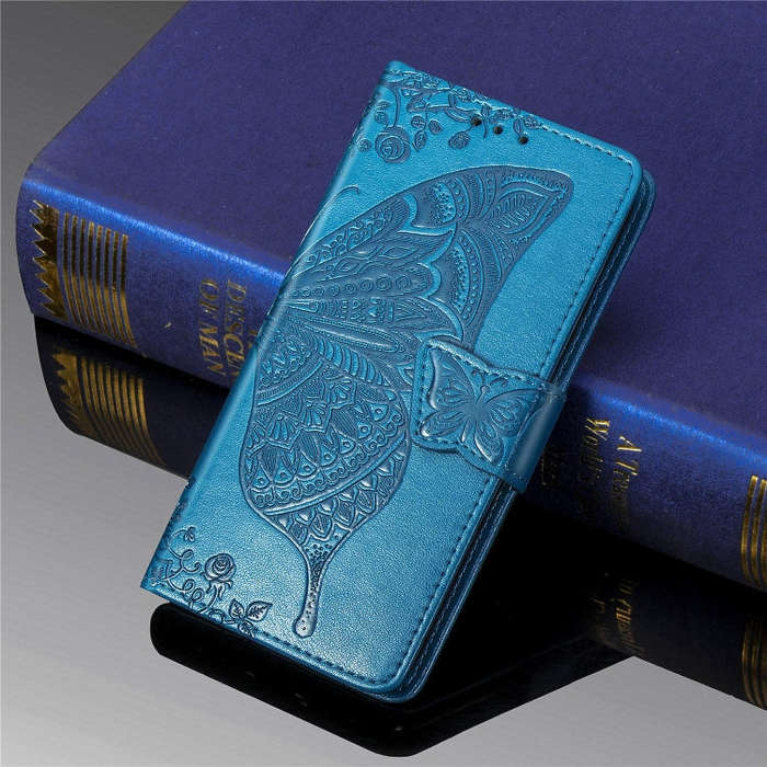 For Huawei Mate 30 Pro Butterfly Love Flower Embossed Horizontal Flip Leather Case with Bracket /...