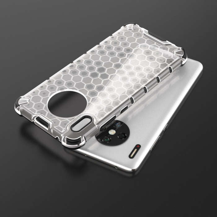 For Huawei Mate 30 Shockproof Honeycomb PC + TPU Case(Green)