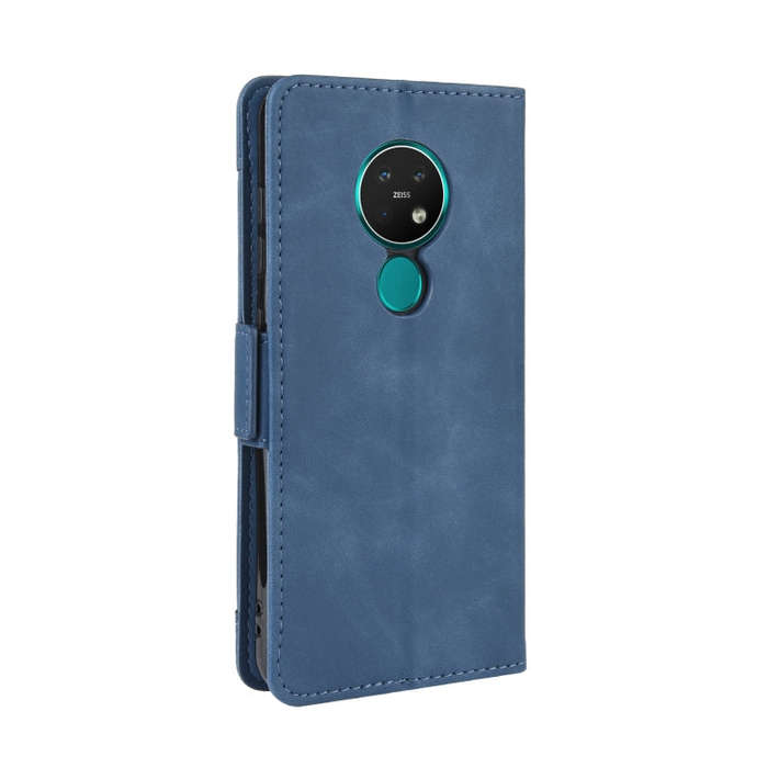 For Nokia 7.2 / 6.2 Wallet Style Skin Feel Calf Pattern Leather Case with Separate Card Slot(B...