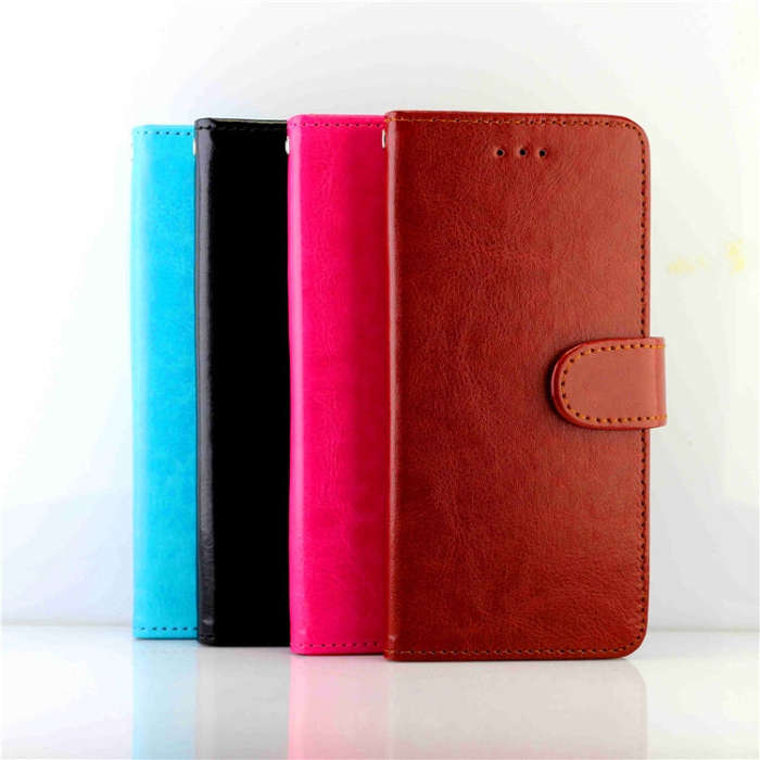 For LG Q60 / K50  Crazy Horse Texture Horizontal Flip Leather Case with Holder & Card Slots & Wal...