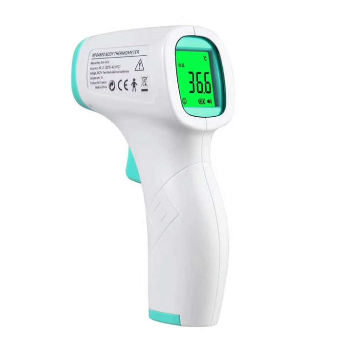 [HK Warehouse] Non-contact LCD Digital Thermometer Handheld Infrared Forehead Body Thermometer Fo...