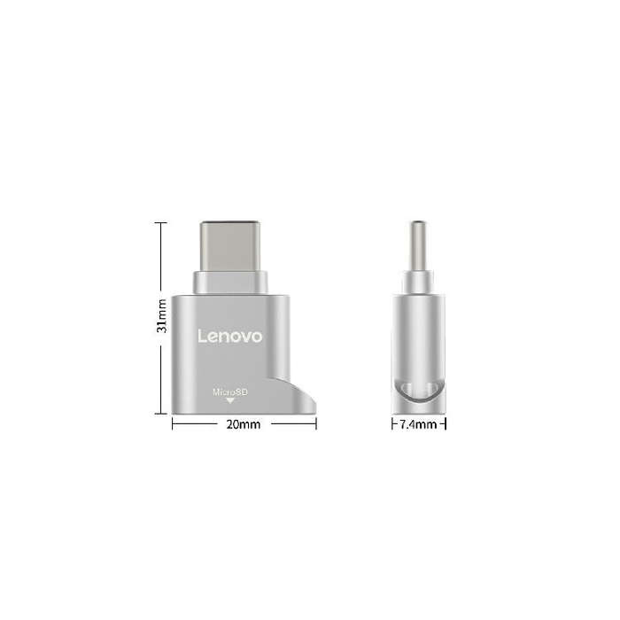 Lenovo D201 USB-C / Type-C To TF Card Reader