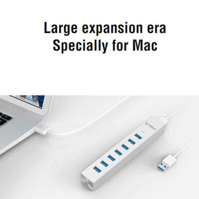 ORICO ASH7-U3 Aluminum Alloy 7 Ports USB 3.0 HUB