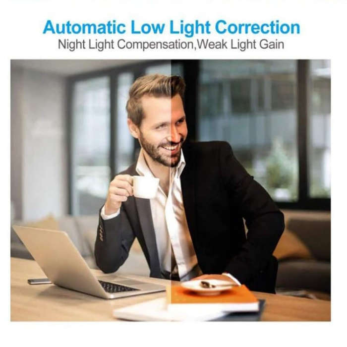 Full HD 1080P Web Camera With Noise Cancellation Microphone Skype Streaming Live Camera for Compu...