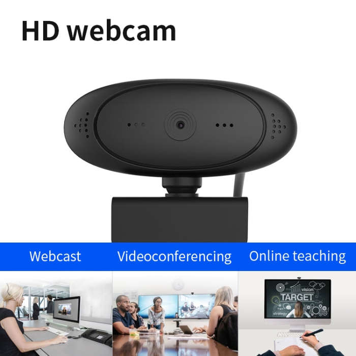 Full HD 1080P Webcam Built-in Microphone Smart Web Camera USB Streaming Live Camera With Noise Ca...