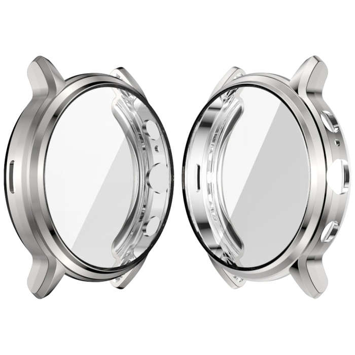 Suitable for FOSSIL Gen 5 Carlyle All-inclusive Electroplated TPU Protective Shell(Silver)