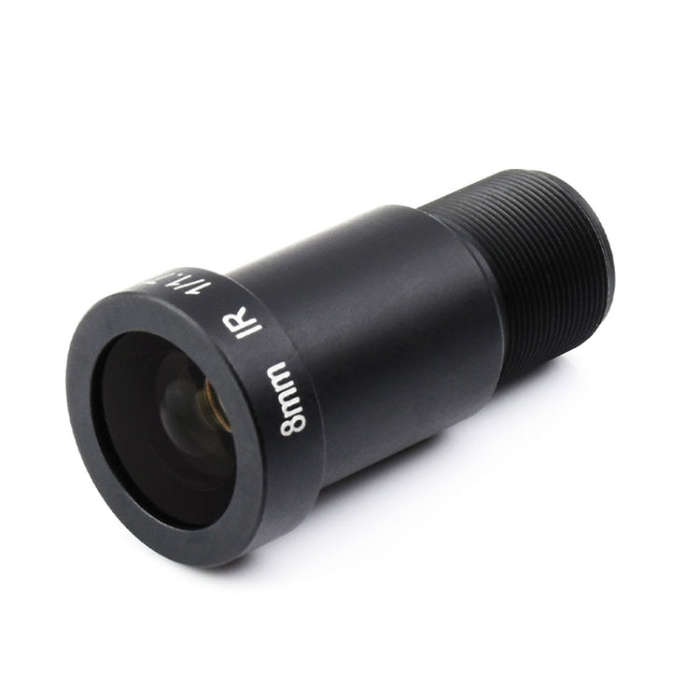 Waveshare WS0698012 For Raspberry Pi M12 High Resolution Lens, 12MP, 69.5 Degree FOV, 8mm Focal L...