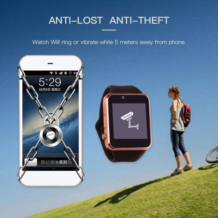 A1 1.54 inch IPS Screen Bluetooth Smart Watch Support Call Music Photography TF Card (Pink)