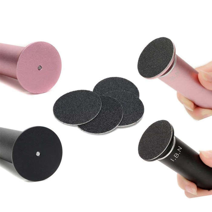 60 PCS Replacement Sandpaper Disk for Electric Foot Polisher, Specification:80 Mesh(Medium Sand)