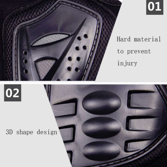 HEROBIKER MP1001B Motorcycleoff-road Armor Pants Cycling Short Style Drop-proof Protective Pants,...