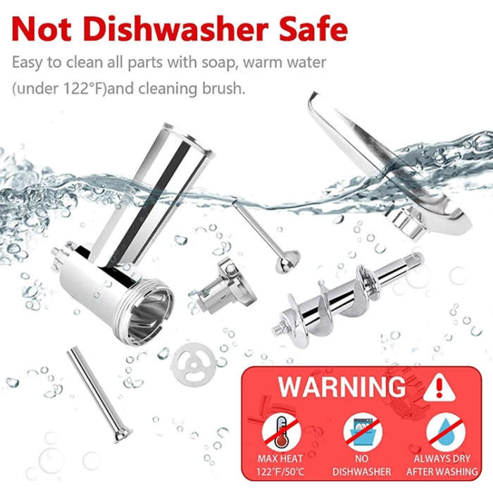 For KitchenAid Home Meat Grinders Making Accessories Tool Set(KA Meat Grinder Pass)