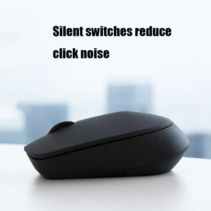 Rapoo M100G 2.4GHz 1300 DPI 3 Buttons Office Mute Home Small Portable Wireless Bluetooth Mouse(Da...