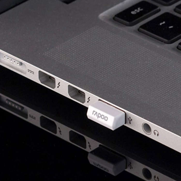 Rapoo1680 2.4GHz 1000 DPI 3 Buttons Business Office Desktop Computer Notebook Mute Portable Power...