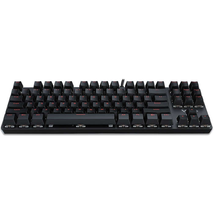 Rapoo V500 87-keys Alloy Edition Desktop Laptop Computer Game Esports Office Home Typing Metal Wi...