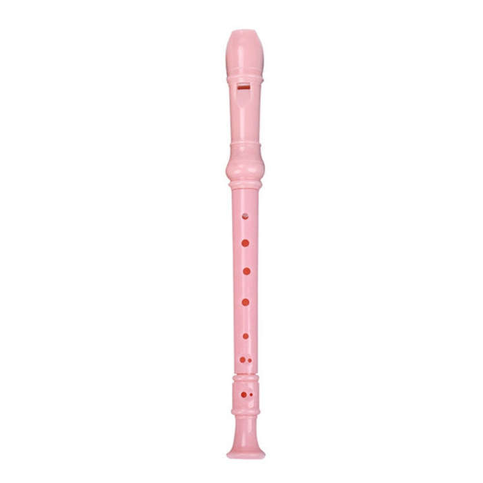 5 PCS SW8 Swan 8-hole Student Children Plastic Clarinet German Treble Flute(Pink)