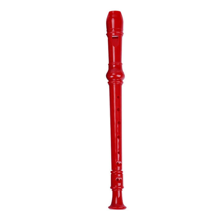 5 PCS SW8 Swan 8-hole Student Children Plastic Clarinet German Treble Flute(Red)