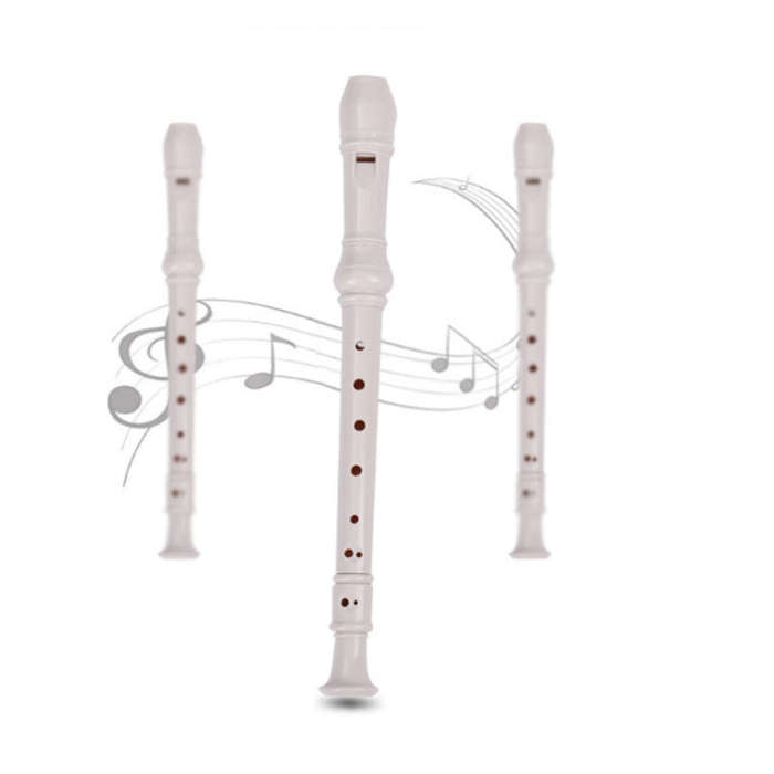 5 PCS SW8 Swan 8-hole Student Children Plastic Clarinet German Treble Flute(Red)