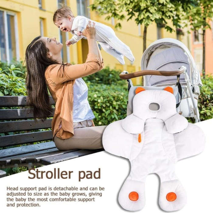 Baby Cute High Chair Stroller Seat Cushion Car Breathable Soft Car Mat, size:Small car mat