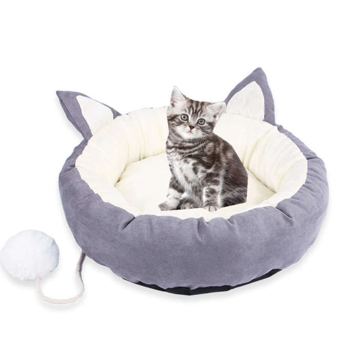 Nordic Style Four Seasons Universal Kennel Removable and Washable Small and Medium Pet Nest, Size...