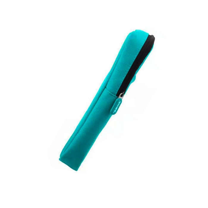 Mini Host Storage Case Zipper Protection Nylon Soft Cloth Bag for Switch Lite(Green Blue)