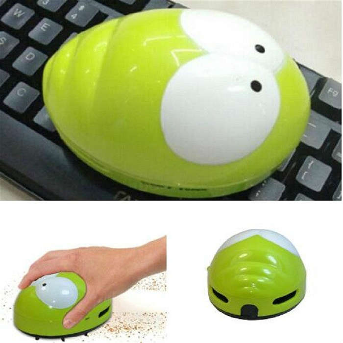 Portable Cute Mini Beetle Desktop Keyboard Cleaner(Pink)