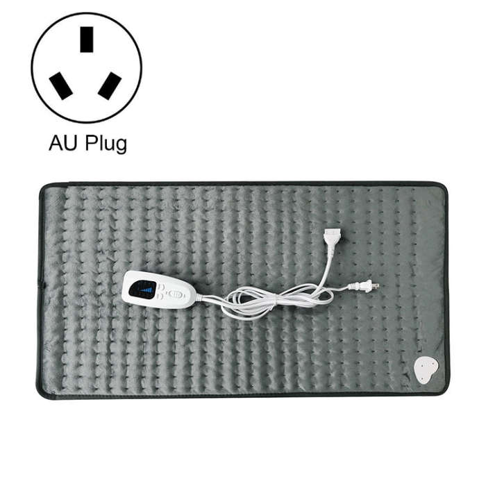 Home Physiotherapy Heating Pad Electric Heating Blanket, Size: 76x40cm, Plug Tpye:AU Plug(Dark Gray)