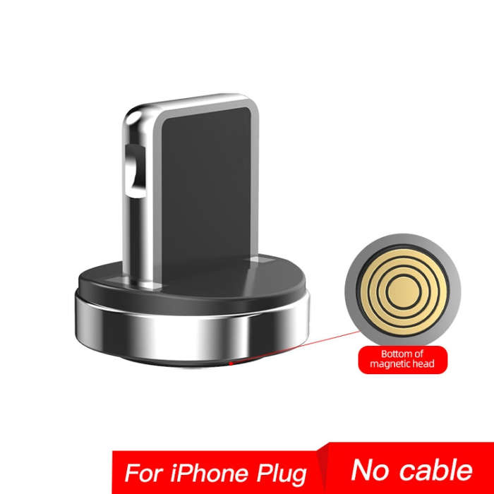 CC57 Support Data Transmission Magnetic Fast Charging Adapter, Style:8Pin Head