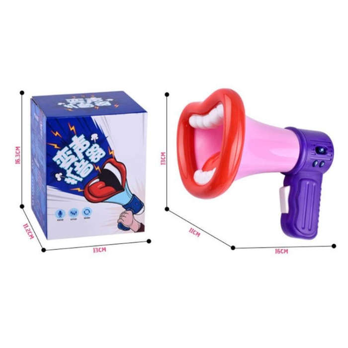 Children Handheld Microphone Speakers Sounder Loudspeaker Electric Music Tricks Toys, Random Colo...