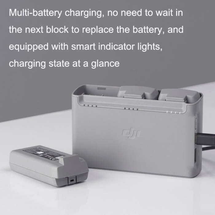 Original DJI Mini 2 / Mini SE Two-way Charging Butler(Gray)
