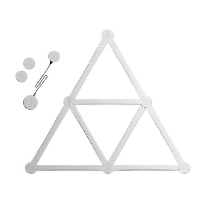 JSK-P22 Smart RGB Mosaic Light Rhythm Light Support Amazon Alexa / Google Assistant /DuerOS US Pl...