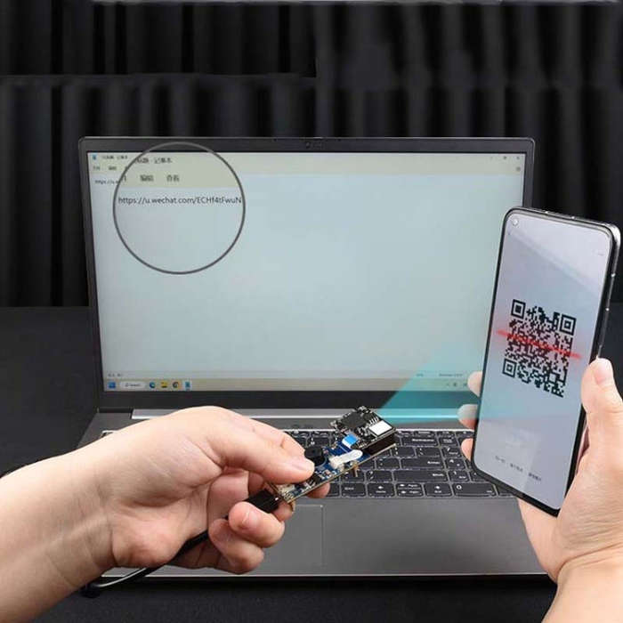 Waveshare 2D Codes Scanner Module Supports 4mil High-density Barcode Scanning,23962